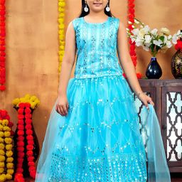 Muhuratam Ready To Wear Net Lehenga Choli-image-17