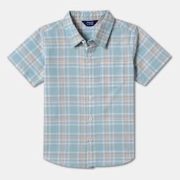 R&B Boys Tartan Checks Opaque Checked Casual Shirt-picture-18