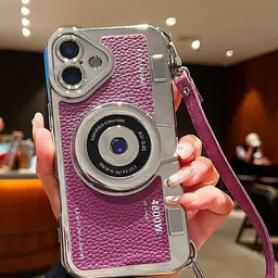 Luxury Kase Unisex Quirky Printed iPhone 16 Plus Back Case Mobile Accessories-image-0