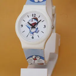 VIRAKTI Kids Round Printed Dial & Straps Analogue Watch KID-14-Y-8