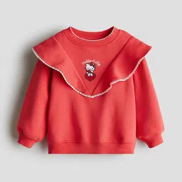 H&M Girls Motif-Detail Sweatshirt-33