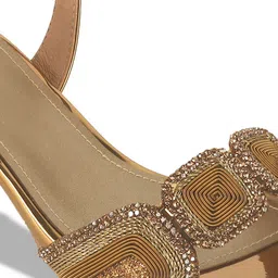 Mochi Embellished Block Mules image 3