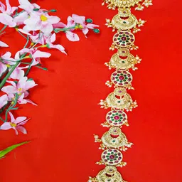 VAGHBHATT Women Beaded Hair Accessory Set of-image-43