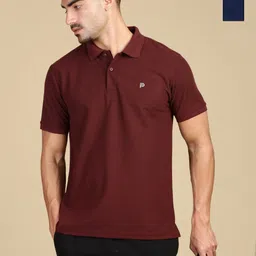 LUX PARKER Men 2 Polo Collar T-shirt-image-53