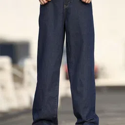 MASTERLY WEFT Men Straight Fit Mid-Rise Stretchable Jeans-picture-19