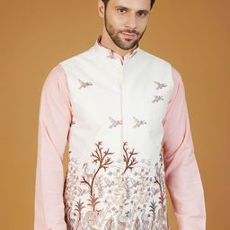 Wintage Embroidered Nehru Jacket-picture-2