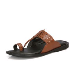 Auserio Round Toe Textured Sandals-image-56