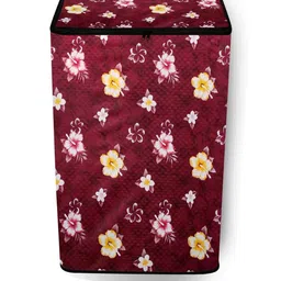 The Furnishing Tree Washing Machine Cover Floral Red Compatible for Whirlpool 6.2 Kg Fully-Automati-picture-41
