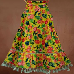 KASYA Girls Floral Print Fit & Flare Dress-image-12