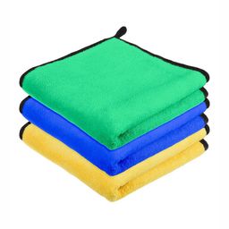 Aura 3-Pcs Blue & Green 400 GSM Kitchen Towels-image-41