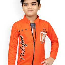 BAESD Boys Typography Printed Cotton Casual Shirt-image-28