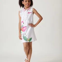 One Friday Floral A-Line Dress-image-34