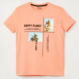 Fame Forever by Lifestyle Boys Typography Printed Round Neck Cotton T-shirt-image-46