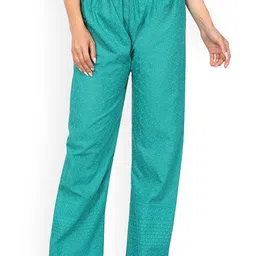 MIXFIT Women Self Design Mid-Rise Regular Trousers-picture-10