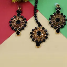 Anouk Women Black Jewellery Set-image-72