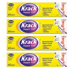 Krack Set Of 4 Set Of 4 Heel Repair Cream With Vitamin E - 25 g Each-6