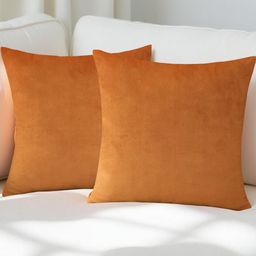 IVAZA Unisex Orange Cushion Covers-image-38