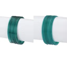 1ST TIME Set Of 24 Turquoise Blue Alloy Bangles-picture-0