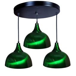 KINIS Modern and Unique Style Green & Black Aluminium Quirky Ceiling Lamp-46