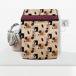 Stylista Waterproof and Dustproof PVC Washing Machine Cover-image-92
