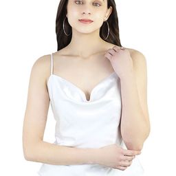 ARTYSKA Women Cowl Neck Satin Top-picture-30