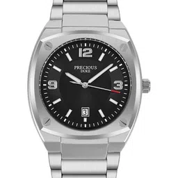 Precious Duke Men Stainless Steel Straps Analogue Watch PD_902850470751-Silver-Black-picture-44
