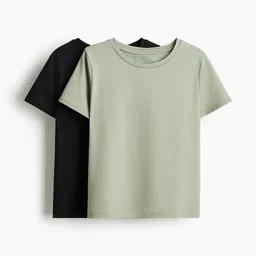 H&M 2-Pack Sports Tops With Dry Move-image-77