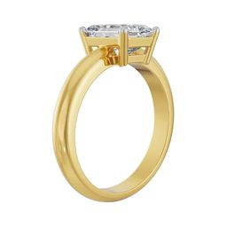 Emori Timeless Emerald Cut Men Diamond Ring-image-35