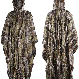 snowie soft 3D Camouflage Leaf Ghillie Suit Woodland Outdoor Apparel Ghillie Suits-picture-25