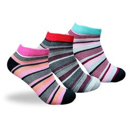 HRX by Hrithik Roshan Women Pack Of 3 Assorted Ankle-Length Socks-11