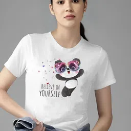 Parona Women Typography Printed T-shirt-picture-20