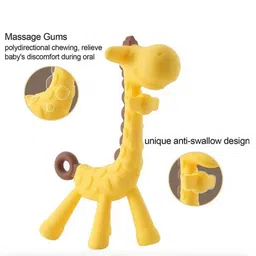 NeonateCare Textured Giraffe Shape Teether image 3