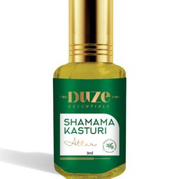 Duze Essentials Shamama Kasturi Natural & Long Lasting Attar- 3 ml-55