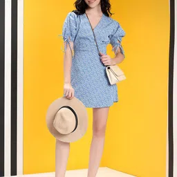 Stylecast X Kotty Floral Print Mini Dress-image-45