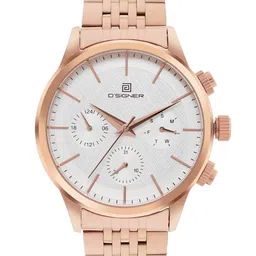 D'SIGNER Men Dial & Stainless Steel Bracelet Style Straps Analogue Watch 841RGM.2G-picture-22