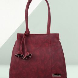 STARWINGS Women Textured Structured Shoulder Bag-image-6