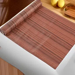 Aura Coffee Brown Water Resistant Shelf Liner Organisers-50