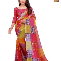 Moda Rapido Pure Georgette Saree-image-40