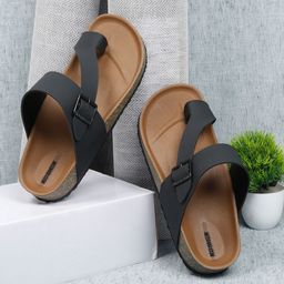 Kosher Men Ethnic Comfort Sandals-image-66