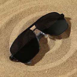 HAUTE SAUCE by Campus Sutra Women Aviator Sunglasses with Polarised Lens AW24_HSSG2656-image-42