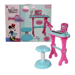 Kriiddaank Kids Portable & Battery Operated Minnie Little Pianist Keyboard-picture-1