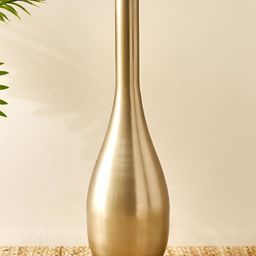 Home Centre Bernina Opulence Metal Flower Vases-image-6
