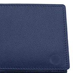 TEMIER Men Solid Canvas Two Fold Wallet image 2