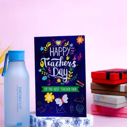 Archies 2 Pcs Blue & White Teachers Day Gift Set-image-69