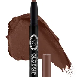Fashion Colour Glossip Non Transfer Matte Lip Crayon - 3g - Espresso - 815-15