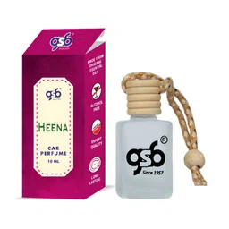 GSB Transparent Heena Hanging Car Air Freshener - 10 ml-44