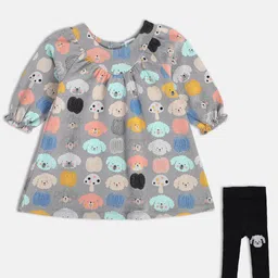 MINI KLUB Printed A-Line Dress-image-48