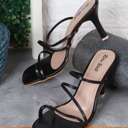 Retro Walk Women Open Toe Kitten Heel Sandals-57
