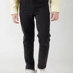 One Friday Boys Grey Denim Jeans-image-11