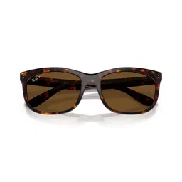Ray-Ban Unisex Square Sunglasses with Polarised and UV Protected Lens 8056262246832-Brown image 5